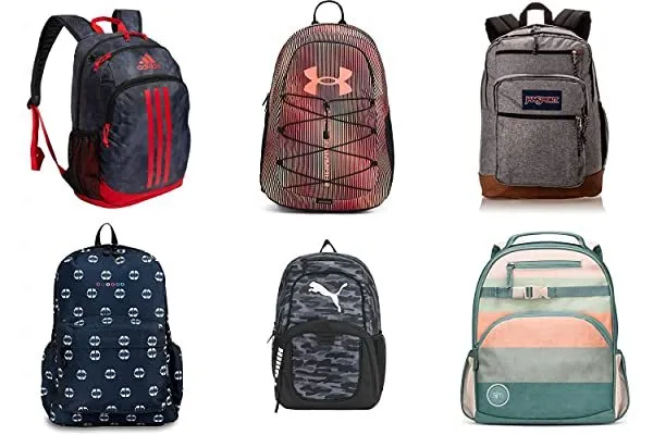 Backpack Deals List from Various Brands – Back to School