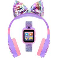 iTech Junior Girls Headphones & Smartwatch Set – Various Colors