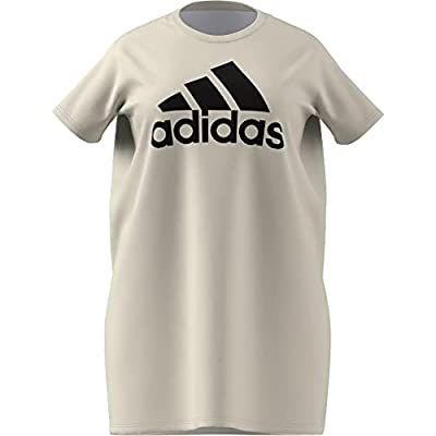 adidas Women’s Essentials Logo Dress, Wonder White/Black - $13.30 ($35.00)