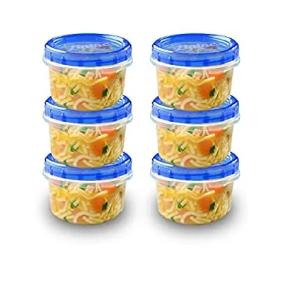 6 Ct Ziploc Twist N Loc Food Storage Containers, Dishwasher Safe
