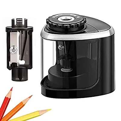 40% off - Expired:&nbsp;Electric Pencil Sharpener for No.2/Colored Pencils(6-8mm)