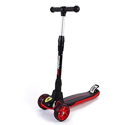 DAKOTT Ferrari Kickboard, Deluxe 3-Wheeled Scooter - $37.10 ($129.99)