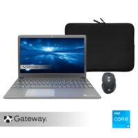 Gateway 15.6″ Ultra Slim Notebook , i3-1115G4, 4GB, 128GB SSD, Win 11 S, Free Case + Wireless Mouse