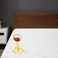 Expired:&nbsp;Ladysoft Bamboo Mattress Protector 100% Waterproof, Vinyl Free
