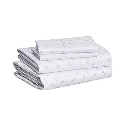 Amazon Basics Lightweight Wrinkle Free Bed Sheet Set, Queen - $9.50 ($21.43)