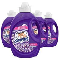 4 Pack Suavitel Fabric Softener & Conditioner, 120 Fl Oz