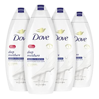 4 Pack Dove Deep Moisture Body Wash