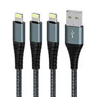 Expired:&nbsp;3 Pack iPhone  [Apple MFi Certified ] Lightning Cable 6FT