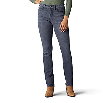 Lee Women’s Secretly Shapes Regular Fit Straight Leg Jean