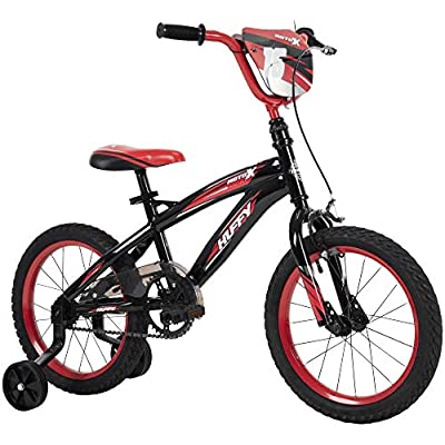 Huffy Moto X 18 Inch Kid’s Bike with Training Wheels