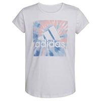 adidas Girls’ Short Sleeve Scoop Neck Tee 22