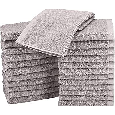 24 Pack Amazon Basics Fast Drying Terry Cotton Washcloths - $10.12 ($22.49)