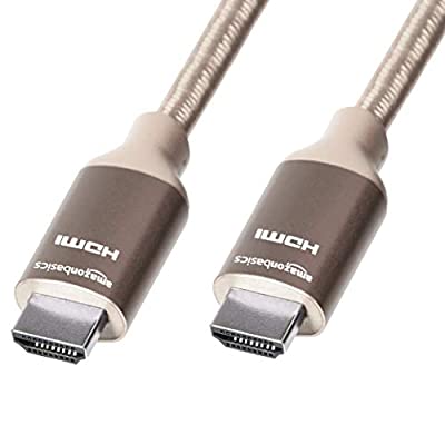 Amazon Basics 10.2 Gbps High-Speed 4K HDMI Cable, 10FT
