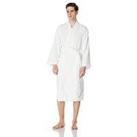 Amazon Basics Unisex 100% Cotton Terry Kimono Bathrobe