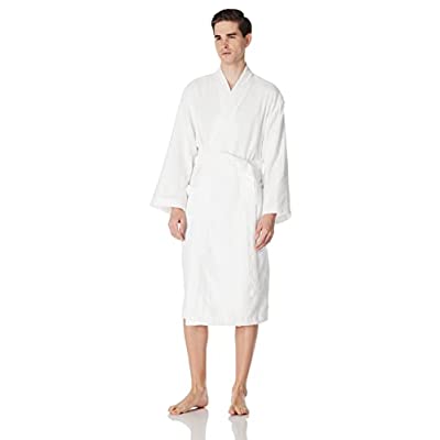 Amazon Basics Unisex 100% Cotton Terry Kimono Bathrobe - $7.50 ($31.89)