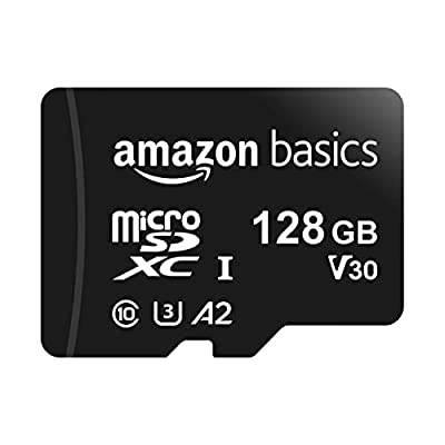 Amazon Basics 128 GB microSDXC Memory Card