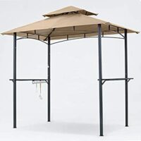 MASTERCANOPY  8 x 5 Grill Gazebo Canopy with 2 LED Lights