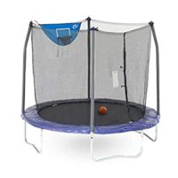 Skywalker Basketball Trampolines Jump N’ Dunk with Enclosure Net