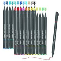 Expired: VITOLER 24 Colored Fine Line Point Drawing Marker Pens
