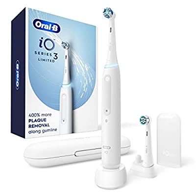 Oral-B iO Series 3 Limited Electric Toothbrush with (2) Brush Heads