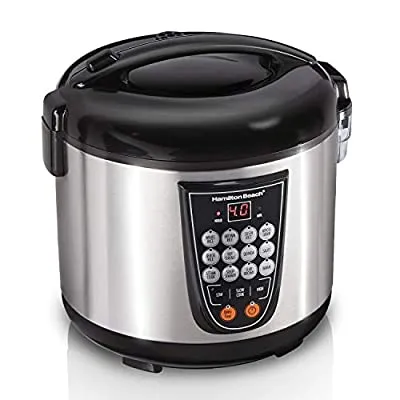 14 Pre-Programmed Hamilton Beach Digital Cooker
