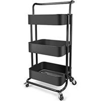 Simpli-Magic 3 Tier Storage Rolling Cart