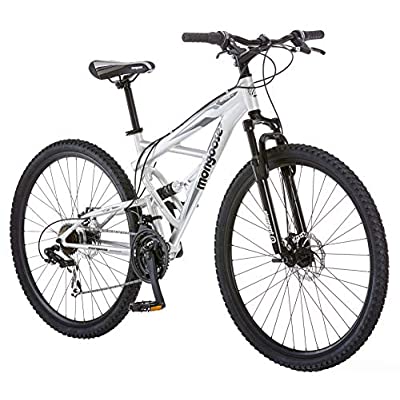 Mongoose Impasse 21- Speed Adult Mountain Bike, Aluminum Frame