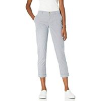 Tommy Hilfiger Hampton Chino Lightweight Pants for Women with Relaxed Fit