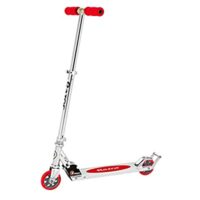 Razor AW Kick Scooter for Kids – up to 143 lbs, Red