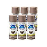 6 Pack Rust-Oleum 2X Ultra Cover Spray Paint