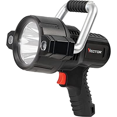 VECTOR Triple LED Rechargeable Flashlight, 750 Lumens