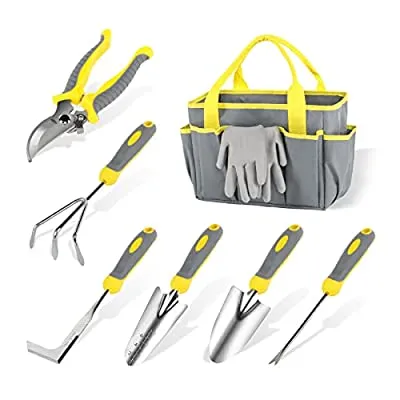 8 Pcs iPower Garden Tool Set