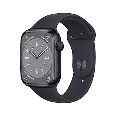 Apple Watch Series 8 [GPS 45mm] Smart Watch w/Midnight Aluminum Case