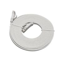 25 ft FLAT Cat6 Flat RJ45 UTP Networking Cable