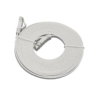 25 ft FLAT Cat6 Flat RJ45 UTP Networking Cable - $8.74 ($29.99)