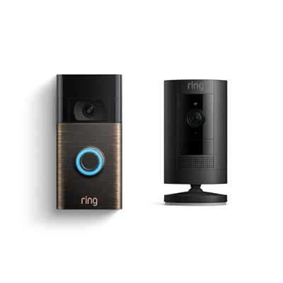 Ring Video Doorbell, with Ring Stick Up Cam Battery - $99.99 ($180)