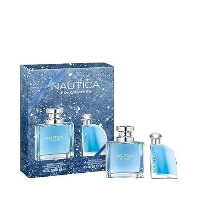 Nautica Men’s Cologne Set: Voyage & Blue Duo