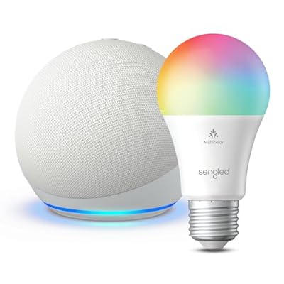 Echo Dot 5th Gen & Smart Bulb: Enhanced Sound & Home Automation - $22.99 ($70)