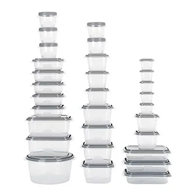60 Pcs GoodCook Food Container Set: BPA-Free
