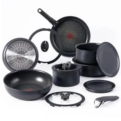 14 Pc T-fal Ingenio Nonstick Cookware Set