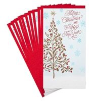 Hallmark Pack of Christmas Money or Gift Card Holders (10 Cards)