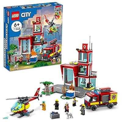 LEGO City Fire Station 60320: Action-Packed Playset for Kids