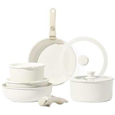 CAROTE 11-Piece Nonstick Cookware Set - $59.89 ($140)