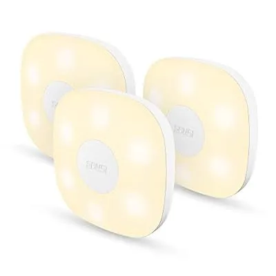 3 Pack SANSI Battery-Powered Motion-Sensing Lights
