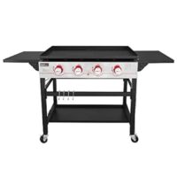 Royal Gourmet GB4000 36-inch 4-Burner Flat Top Propane Gas Grill Griddle