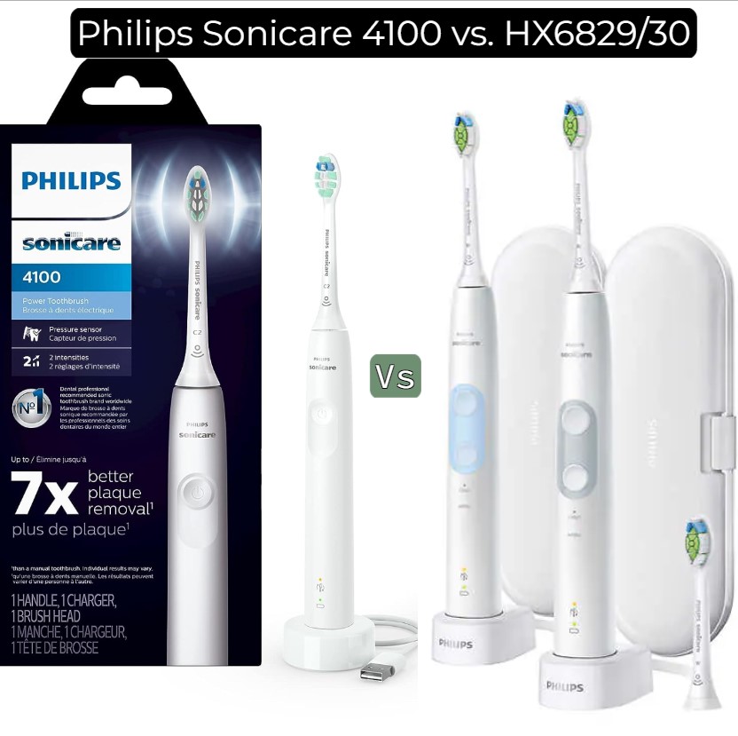 Philips Sonicare 4100 vs. HX6829/30: Best Electric Toothbrush