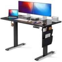 Marsail Electric Desk: One-Touch Adjustment & Storage