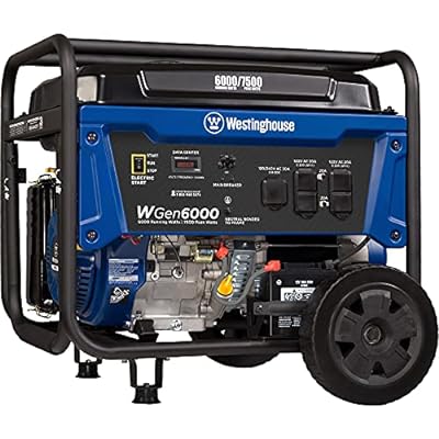 Westinghouse Outdoor Power Equipment 7500 Peak Watt Home Backup Portable Generator