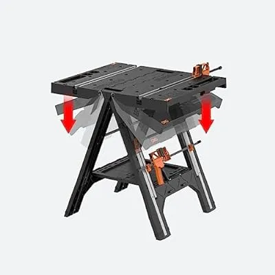 WORX WX051 Pegasus Work Table & Sawhorse