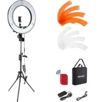 NEEWER Ring Light 18inch Kit: 55W 5600K 